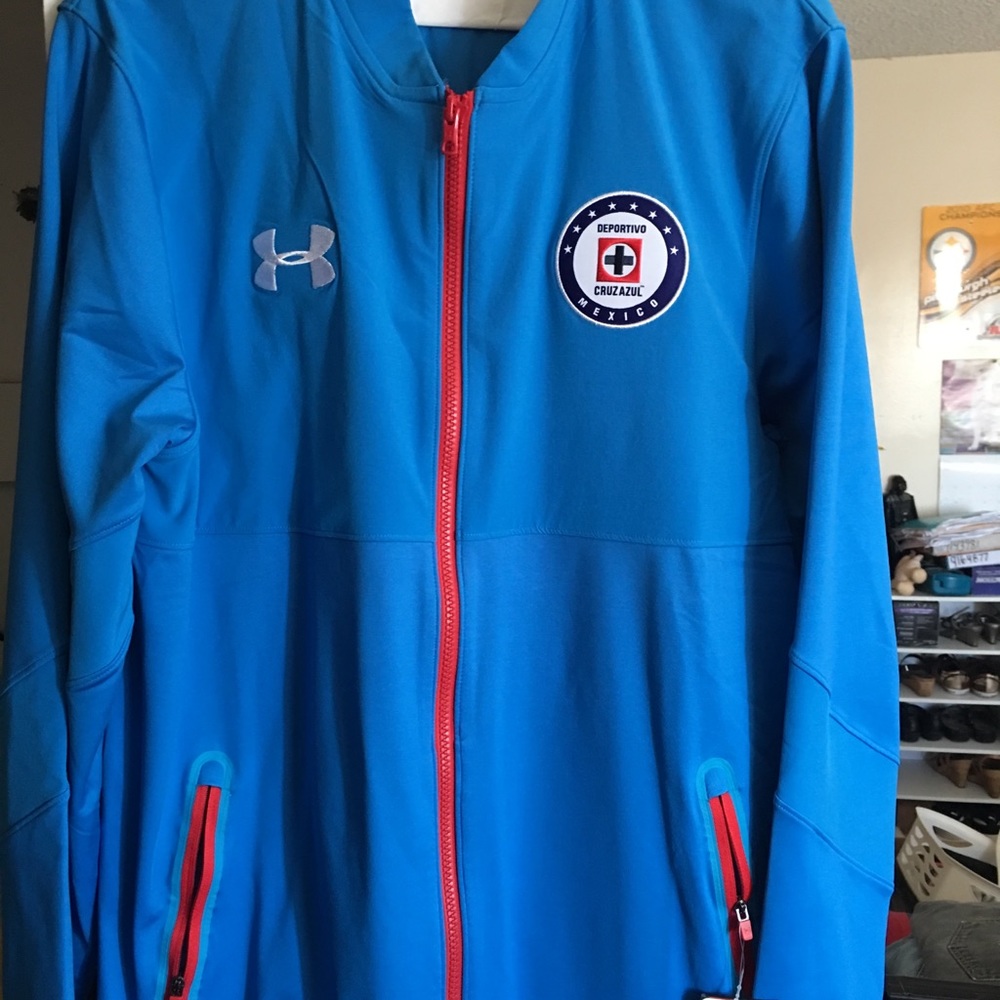 Oficial under armour Cruz azul team jacket